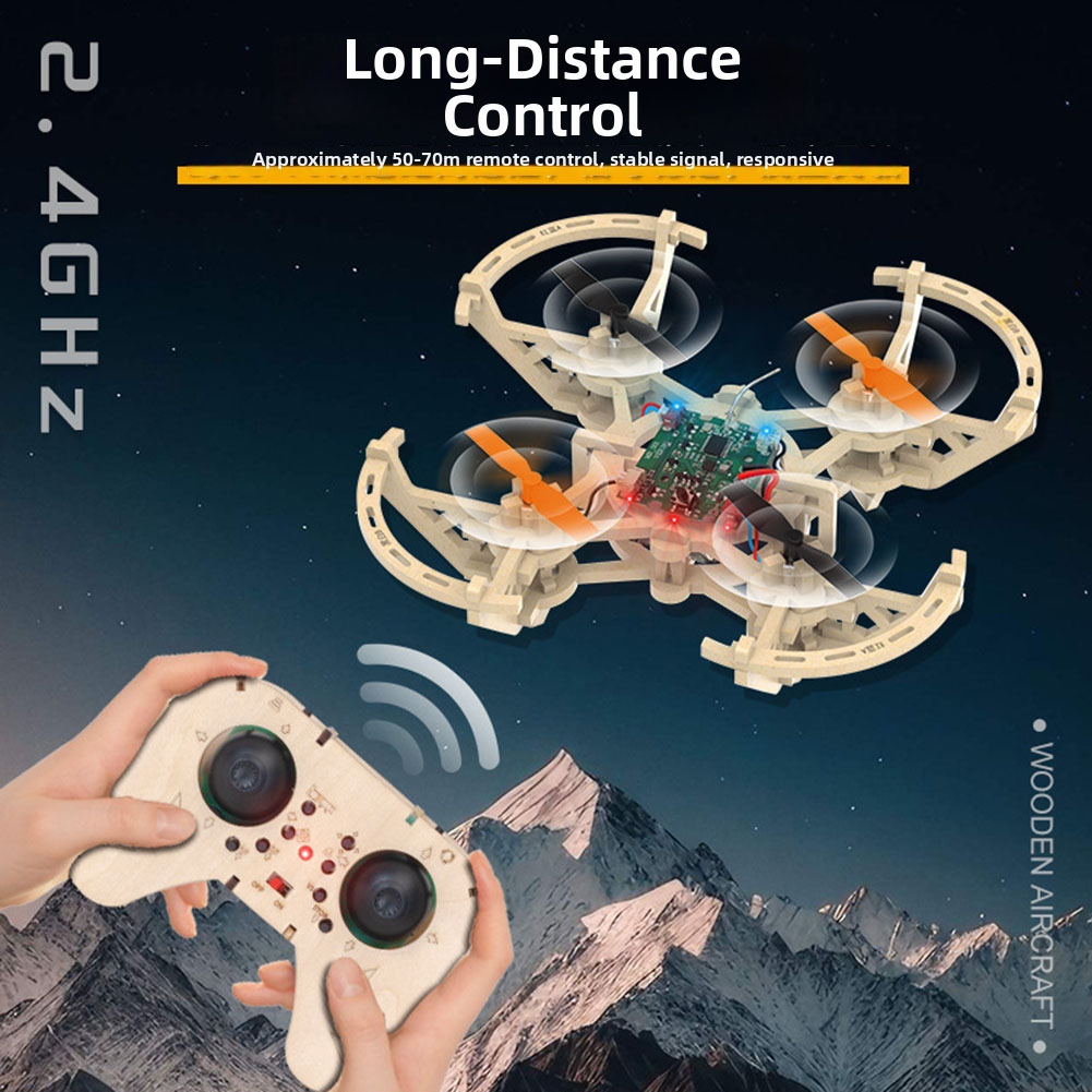 ชุดโมเดลโดรนไม้ RC 3 โหมดความเ - Drone Kit Octocopter บทวิจารณ์และราคา